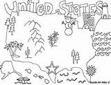 Coloring States Pages Geography United Country Doodle America Alley Doodles Getdrawings Classroomdoodles sketch template