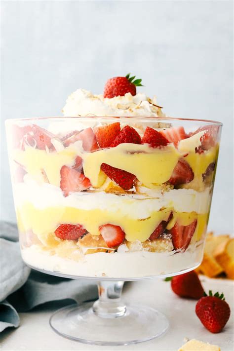 easy english trifle yummy recipe