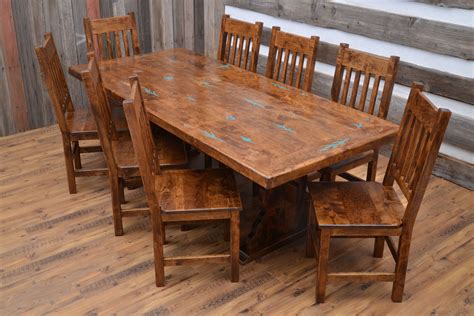 santa fe style dining room southwestern dining chairs wooden dining tables wooden dining