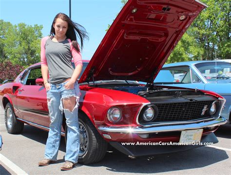 jaclyn did this iconic 1969 mach 1 mustang proud acag not so muchby american cars american girls