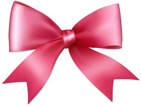 pink bows clipart   cliparts  images  clipground