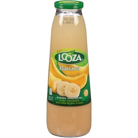 looza banana nectar  fl oz pack  walmartcom