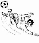 Soccer Coloring Pages Player Cup Kids Print Ausmalbilder Colouring Color Players Kick Printable Fußball Kostenlos Football Spieler Messi Mandala Number sketch template