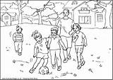 Activityvillage Colouring Compassion Heart His Kicking Dad Ball sketch template