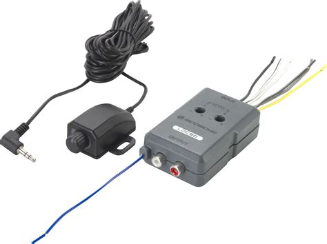 scosche locslsd car stereo  channel adjustable amplifier add  adapter