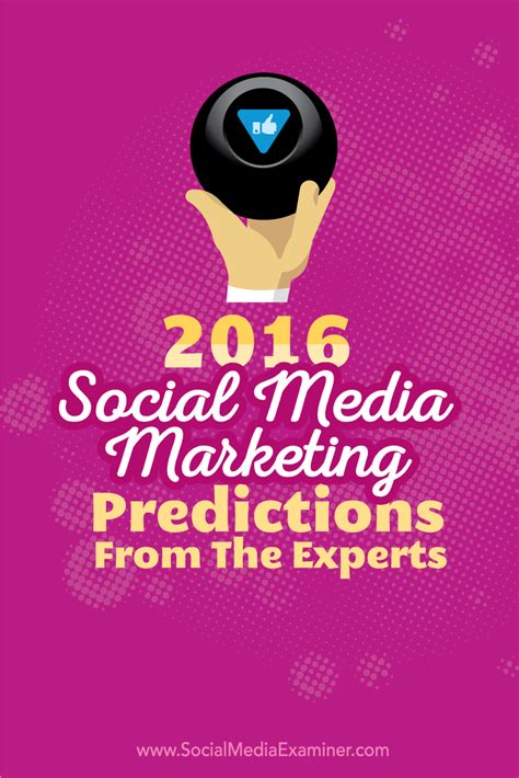 social media marketing predictions   experts social media