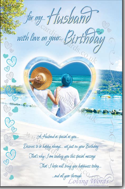 Husband Birthday Greeting Cards By Loving Words