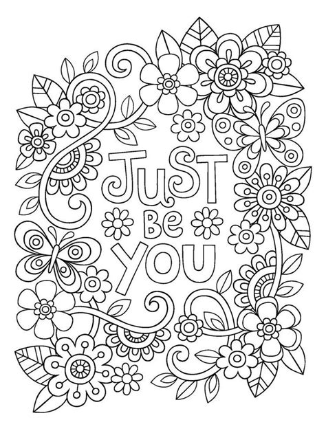 pin  linda taylor  colouring coloring pages inspirational quote