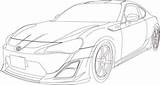 Scion Frs Template sketch template