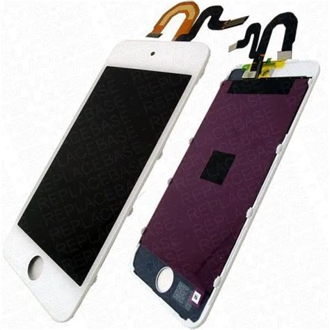 lcd screen  apple ipod touch   white replacement touch digitizer glass uk ebay