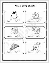 Living Things Workbook Non Activity Englishbix Science sketch template