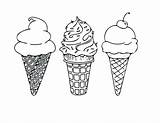 Ice Cream Sundae Coloring Pages Getdrawings sketch template