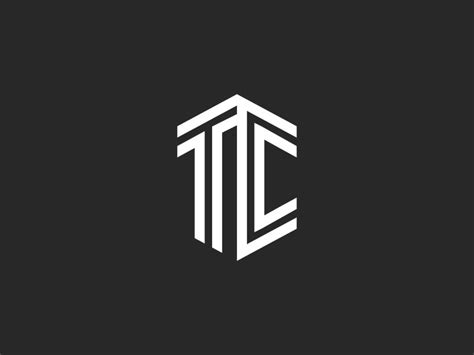 tc logo letters monogram logo  sergii syzonenko  dribbble