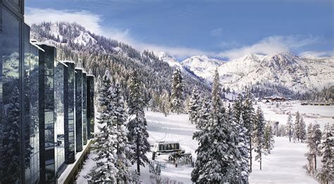 stay  tahoes hotel squaw valley offers  snow lovers paradise