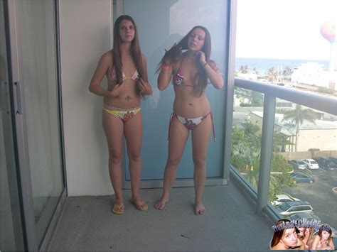 two amateur teens stripping on hotel balcony pichunter