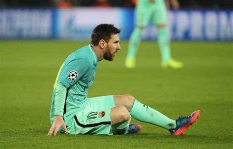 the moment one psg player showed the world that lionel messi is human