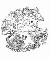 Ghibli Entitlementtrap sketch template