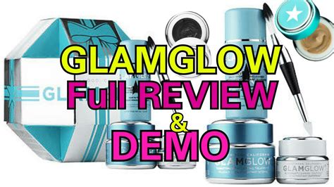 glamglow full review demo youtube