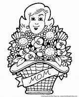 Coloring Pages Mom Mothers Mother Sheets Flowers Printable Print Kids Clipart Activity Great Mothersday Sheet Honkingdonkey Holiday Get Go Library sketch template