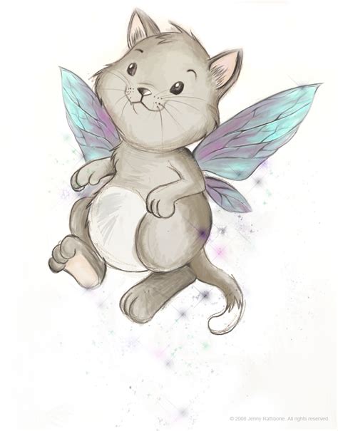 fairy cat character concept image bunnyjen mod db