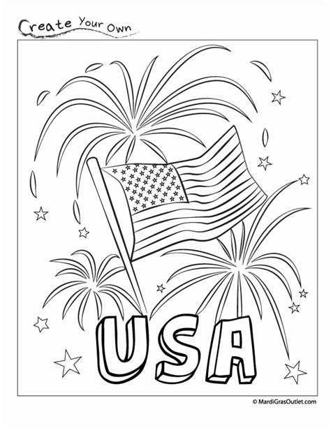 july firework coloring sheets coloring pages