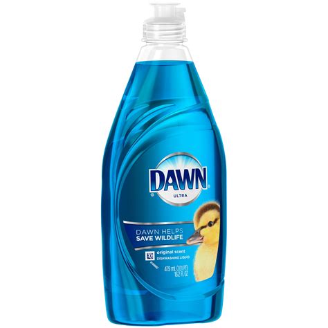 dawn ultra dishwashing liquid dish soap original scent  fluid