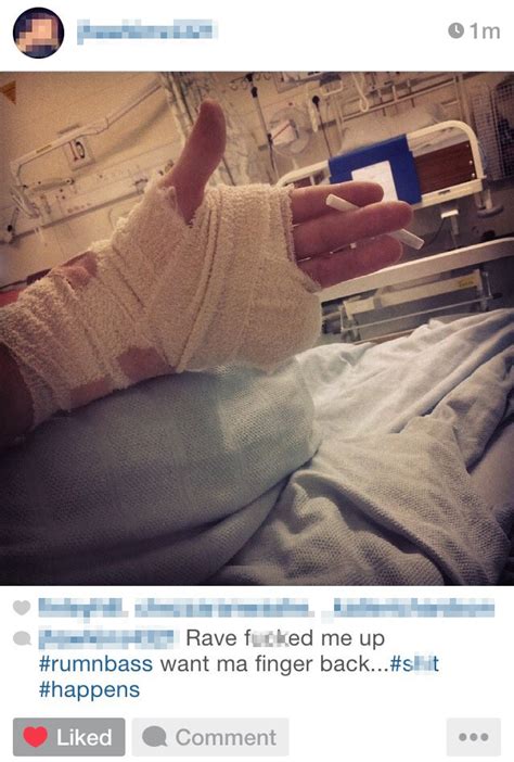 teen loses finger at croydon rave continues dancing because the bass