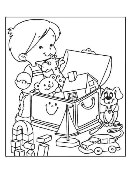 put   toys coloring pages birthday calender coloring pages