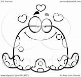 Octopus Cartoon Chubby Infatuated Clipart Outlined Coloring Vector Cory Thoman Royalty sketch template