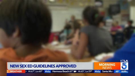 California Approves Controversial New Sex Education Guidelines Youtube