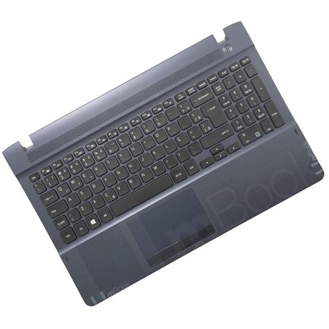 teclado palmrest topcover pra samsung compativel  npev