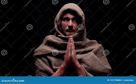 early christian prophet  robe praying    belief