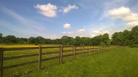 Free Images Landscape Grass Fence Sky Wood Field