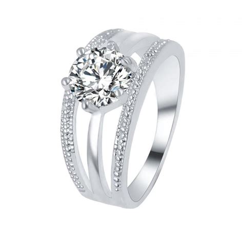 tri band diamond engagement rings  weddbook