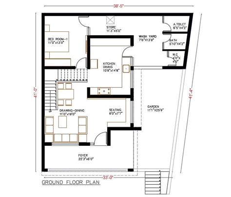 residential floor plan dwg floor plan dwg file   bodewasude
