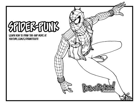 spider man ps coloring pages