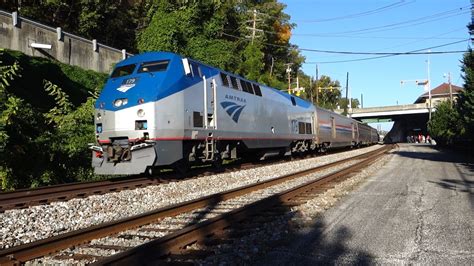 amtrak cardinal  charleston wv youtube