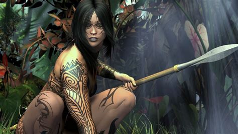 Fantasy Women Warrior Wallpaper And Background Image 1600x900