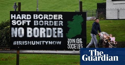 dup accuses   breaking brexit pledge  irish sea border politics  guardian