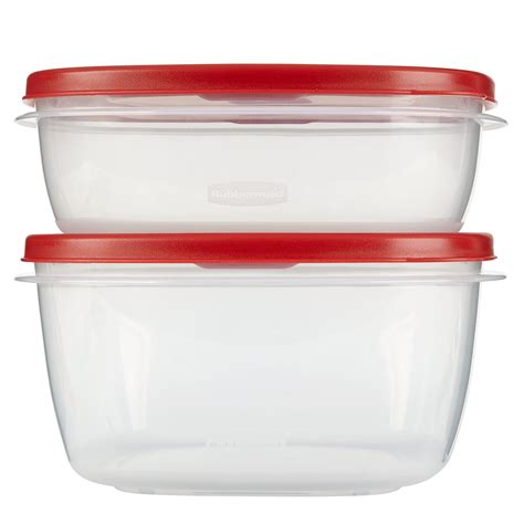 Rubbermaid Easy Find Lids Food Storage Containers 4 Piece Set