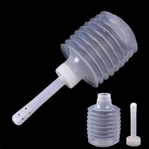 2pcs one time enema rectal syringe anal vaginal cleaner disposable