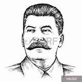Stalin Drawing Joseph Getdrawings sketch template