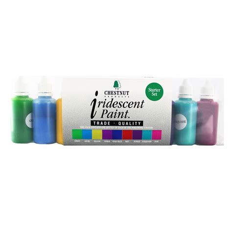 Iridescent Paint Starter Set Chestnut Products First For Finishes