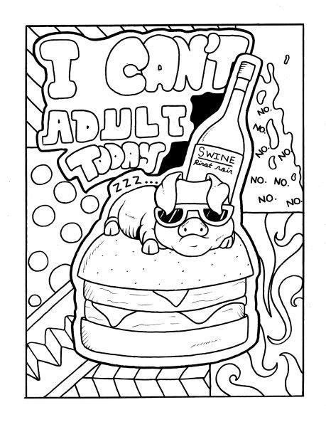 humorous adult coloring pages coloring pages ideas