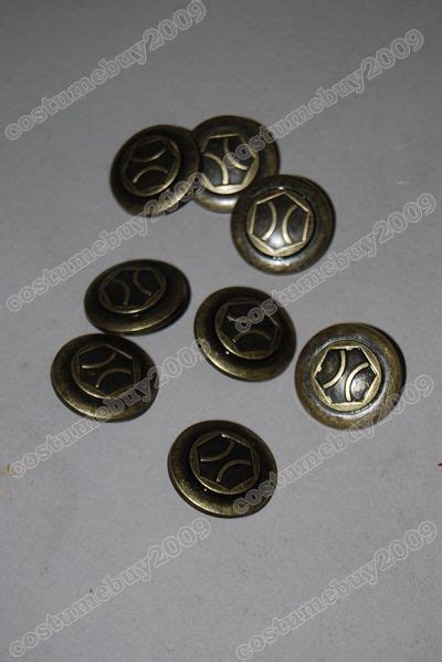 Battlestar Galactica Set Of 8 Buttons Pips Pin Badge Replica Cosplay