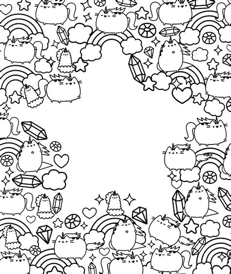 pusheen pusheen coloring pages cute coloring pages coloring books