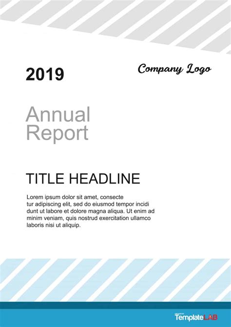 technical report cover page template