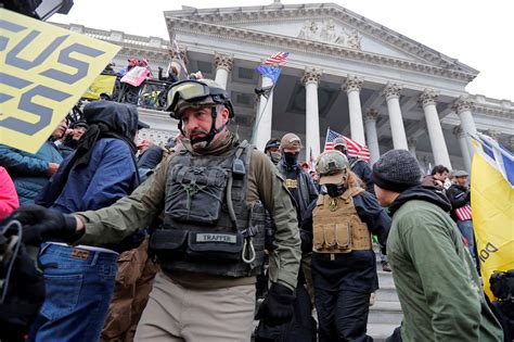 Justice Dept Charges Militia Members Including Military Veterans In