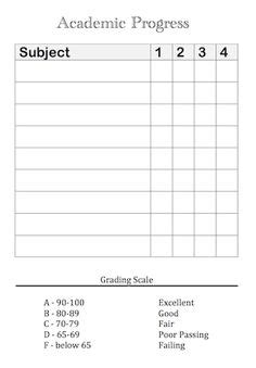 downloadable homeschool report card template homeschool resources