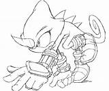 Coloring Sonic Espio Generations Chameleon Pages Skill Surfing Another Popular sketch template